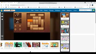 Playing Unblock It Agame 2021