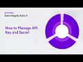 How to Manage API Key and Secret