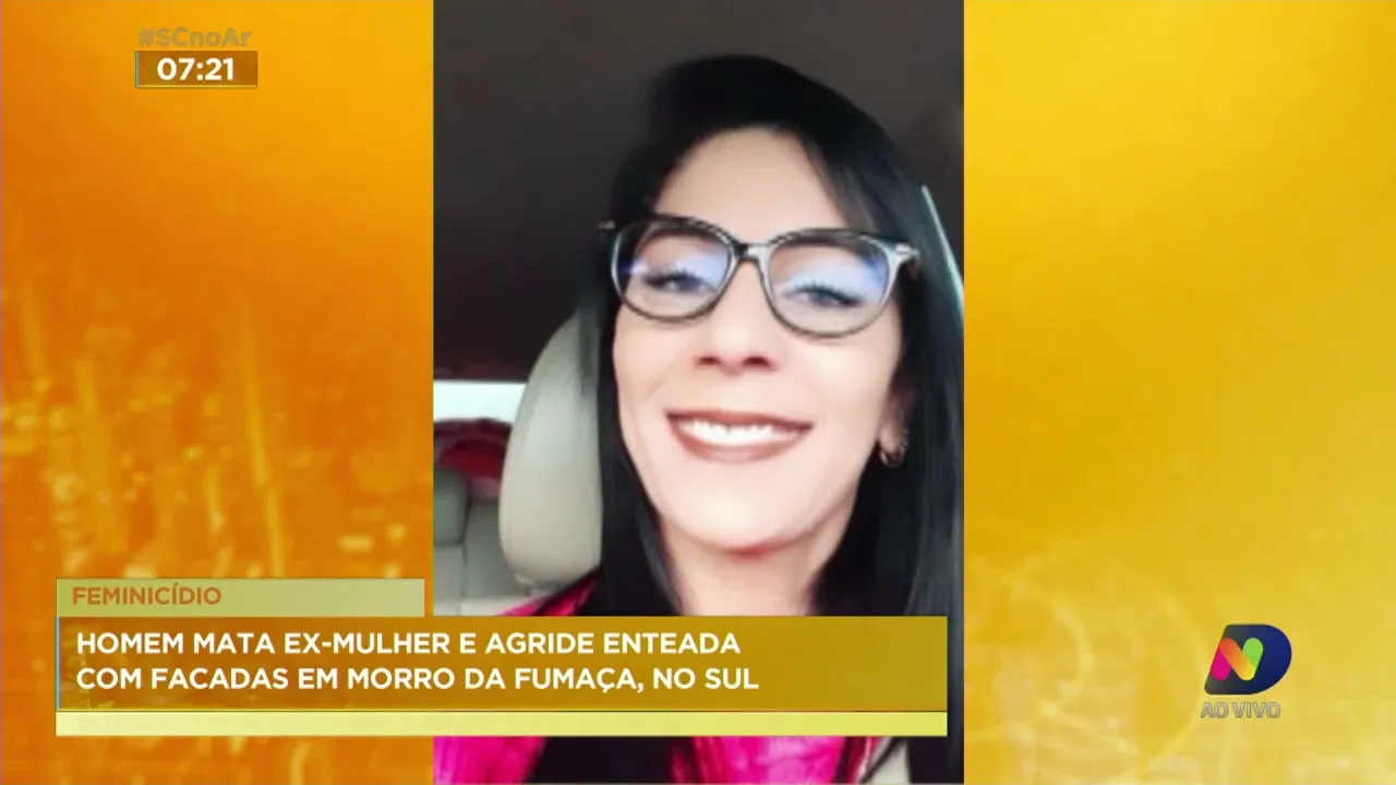 Homem mata ex-mulher e agride enteada com facadas em Morro da Fumaça