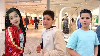 اشترينا ملابس العيد غزل وتيم زين بكي مؤثر 