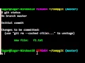 How to remove the file from staging area in GIT
