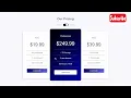 How to Create Responsive Price Cards Using HTML CSS JAVASCRIPT