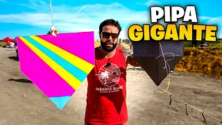 Chileno Desafia Chefão a Erguer uma Pipa Gigante no FESTIVAL