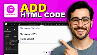 How to Add HTML Code to Elementor WordPress - Full Guide 2026