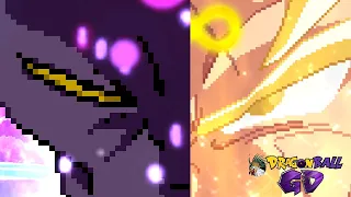 gohan gd vs beerus commission sprite animation dialogue only 