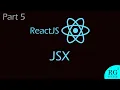 ReactJS JSX - ReactJS Tutorial