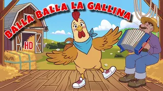 BALLA BALLA LA GALLINA-Marty e i suoi amici feat Giorgia Sacco #canzoniperbambini #babibuu