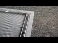 Cutting Fluorescent Light Troffer