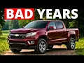 Chevrolet Colorado Years to AVOID and the Ones That Last Forever