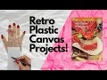Have fun with these Retro Plastic Canvas patterns