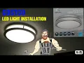 Energetic COSTCO L E D Light Installation