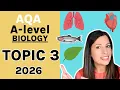 Download Lagu TOPIC 3 AQA A-level Biology - Learn the entire topic. Gas Exchange, Digestion and Mass Transport