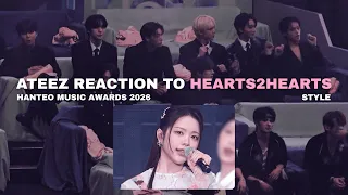 Download ATEEZ reaction to Hearts2Hearts STYLE 2026 MP3