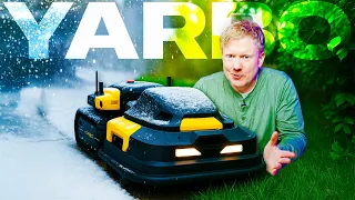 Best Robot Lawnmower, Snowblower, Leaf Blower & More: Yarbo Modular Yard Robot Review [2025]