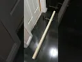 Outswinging Door Barricade 2 x 4 device on the cheap prototype