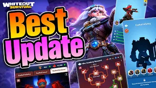 best update of whiteout survival is here t12 optimised more event rewards new chief order