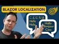 Blazor Localization in NET 8 Blazor Server