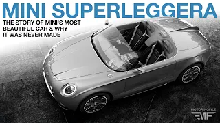 The MINI Superleggera How MINI S Most Beautiful Car Almost Went Into Production 