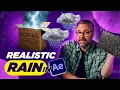 Make It Rain With After Effects Adobe x filmriot