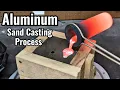 Aluminum Sand Casting Process How to do casting at home