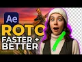 Rotoscoping Tracking Made Easy in After Effects using Roto Brush Mocha AE