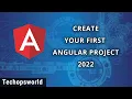 Angular 13 - Create your first Angular project Angular Tutorial