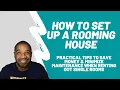 Renting by the Room - House Setup Tips