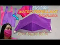 Download Lagu New! How to make  breathable face mask | water repellant! Bio-degradable | DIY face mask