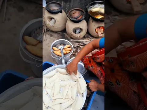 Puli pitha making road side #streetcooking #food #cake #shorts