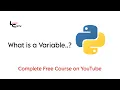 Python Course for Beginners - What is a Variable Python Variables Explained