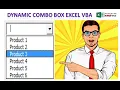 DYNAMIC COMBO BOX USING EXCEL VBA Advanced Excel Excel VBA When ExcelisAdvanceD