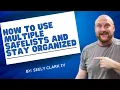 How to use multiple safelists and stay organized