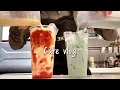 (Eng)❤🍌🍀Strawberry Banana \u0026 Mint Chocolate🍀🍌❤️/ Who likes this ~? 🙋🏻‍♀️/ cafe vlog / asmr / nobgm