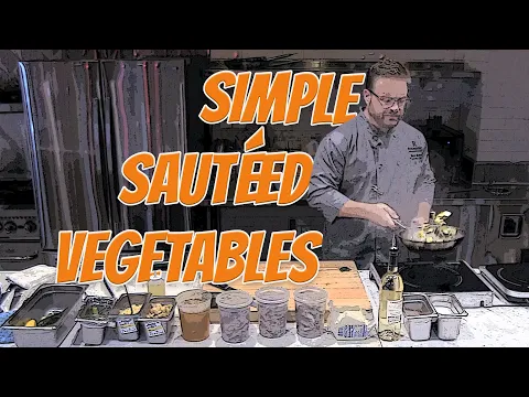 Simple Sautéed Vegetables 'Scampi Style' | Zucchini & Squash w/ Garlic & Thyme
