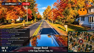 10/27 Joey Whispers 1776 LIVE IRL POV in The Red Baron Peterbilt #Live #Starlink
