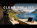 Deep Focus Music for Work - Clear the List for Productivity Concentration
