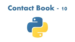 Contact Book - 10 Python
