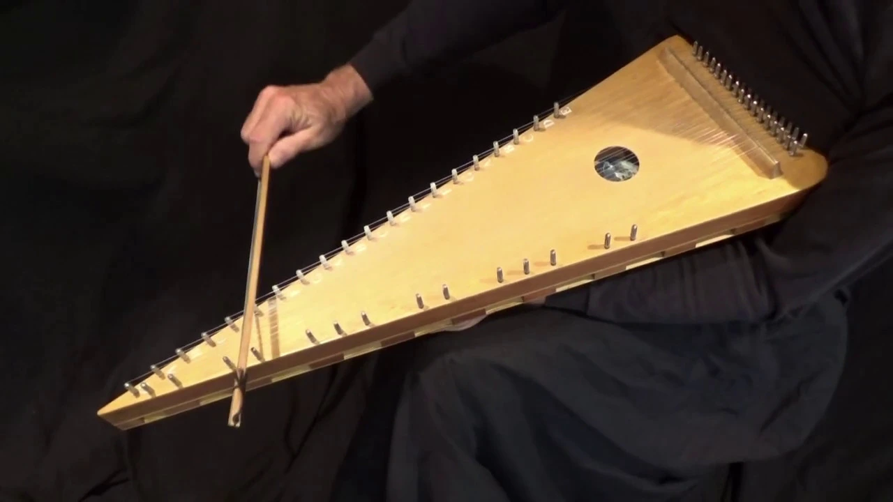 "MORNING STAR"(Hagen) - Bowed Psaltery "MORNING STAR"(Hagen) - Bowed Psaltery