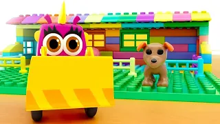 Играй с Мокас 🚗👾 — Строим ферму с Машинками Мокас — Игры с машинками — Капуки Кануки Шоу