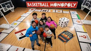 BASKETBALL Monopoly *Life-Sized Game* (Family Challenge)