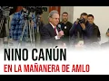 Nino Canun en la Mananera de AMLO