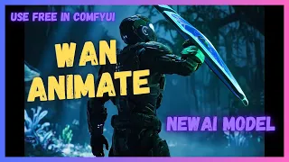 ComfyUI The Wan 2 2 Animate Masterclass Turn Any Image into an Animated Character - Free in Comfy