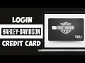 How To Login Harley Davidson Credit Card Online Harley Davidson Credit Card Account