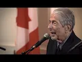 Leonard Cohen - Leonard Cohen on his health (Official You Want It Darker press conference)