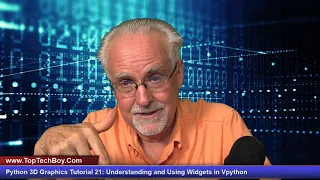 Python 3D Graphics Tutorial 21 Understanding and Using Widgets in Vpython