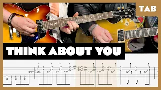 guns n roses think about you guitar tab lesson cover tutorial