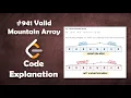 Valid Mountain Array Live Coding with Explanation Leetcode - 941