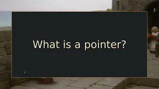 The scariest programming concept Introduction to C Pointers I