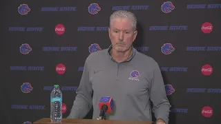 Dirk Koetter, BSU offensive coordinator, chats what it takes to beat out San Jose State