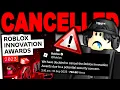 Download Lagu The Roblox Innovation Awards Was Cancelled For Insane Reasons.. (ROBLOX Innovation Awards 2023)